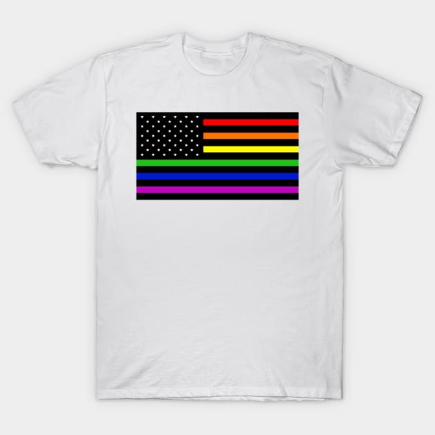 Diversified US Flag T-Shirt by Gone Designs
